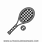 Tenis Pelota Palla Ultracoloringpages sketch template