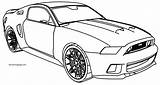 Hellcat Dodge Perspective 2007 Challenger Wecoloringpage Coupe sketch template