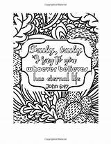 Coloring Blessings Relaxation sketch template