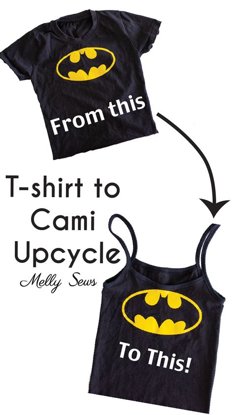 shirt thrift flip tee  tank upcycle melly sews