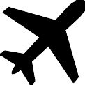 plane icon png  svg vector