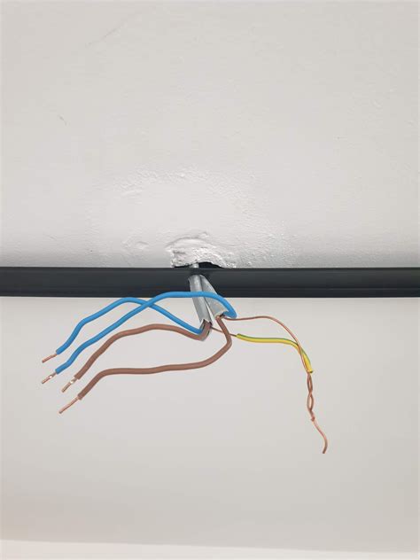 electrical   connect     cables  ceiling light home improvement stack