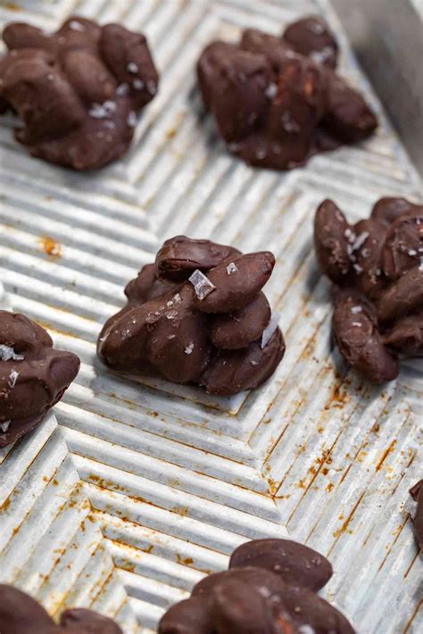 chocolate covered almonds dinner  dessert