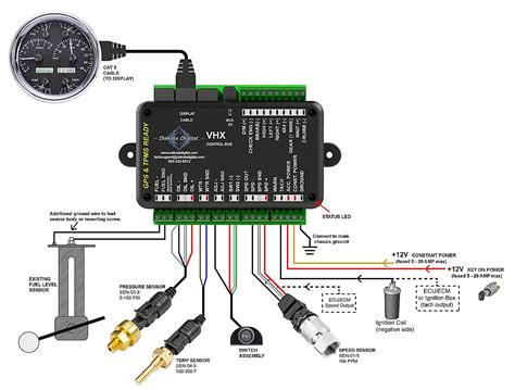 dakota digital dash wiring diagram wiring diagram