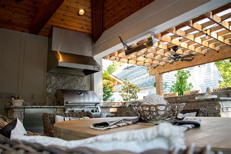 pool house addition   beautiful outdoor kitchen  grill dreamhome pool dream pool