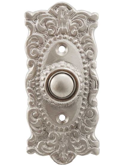 victorian decorative doorbell button house  antique hardware