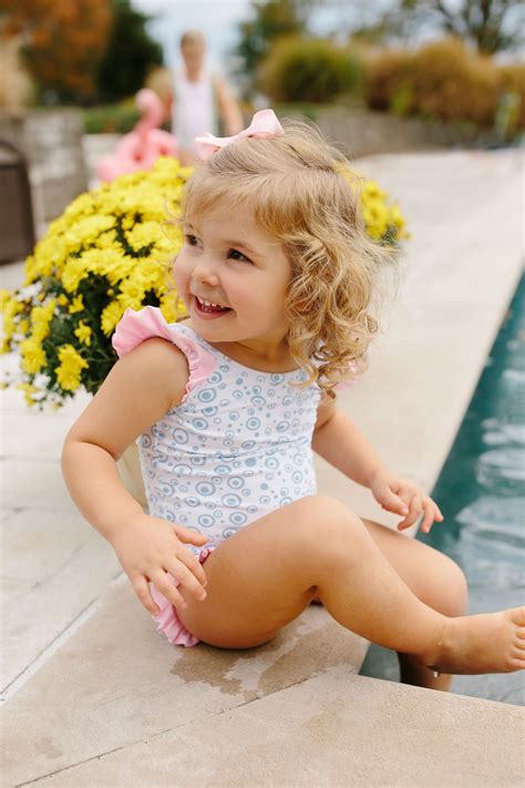 harper swimsuit blonde baby girl  girl swimsuits cute kids pics