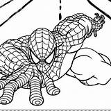 Spiderman Mitraland sketch template