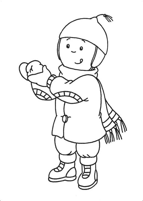 winter clothing coloring pages  preschool coloring book