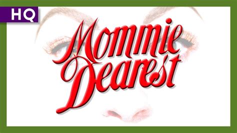 mommie dearest 1981 trailer youtube