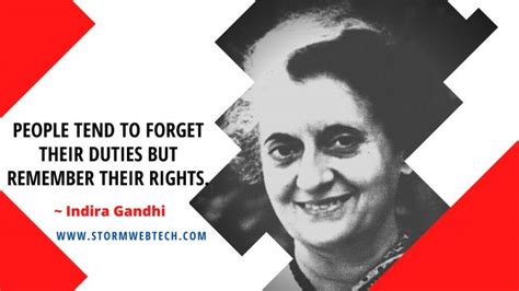 50 Famous Indira Gandhi Quotes In English