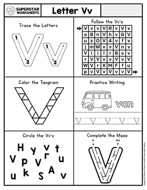 letter  worksheets superstar worksheets