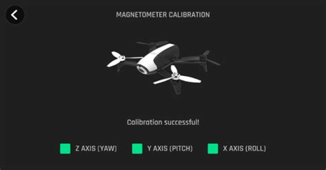 calibrate  parrot bebop  drone supportcom techsolutions