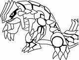 Groudon Coloring Pages Primal Pokemon Kyogre Drawing Colouring Lineart Kids Clipart Color Print Simba Getdrawings Adults Clipartmag Getcolorings Printable Coloringhome sketch template