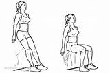 Sit Wall Squat Exercises Clipart Knee Exercise Chair Workoutlabs Sits Workout Leg Squats Body Guide Everyday Stretches Against Bodyweight Stand sketch template