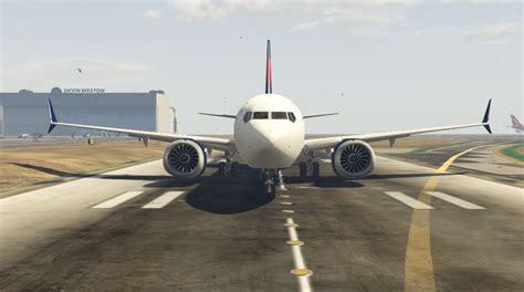 boeing  max delta livery gta  mods