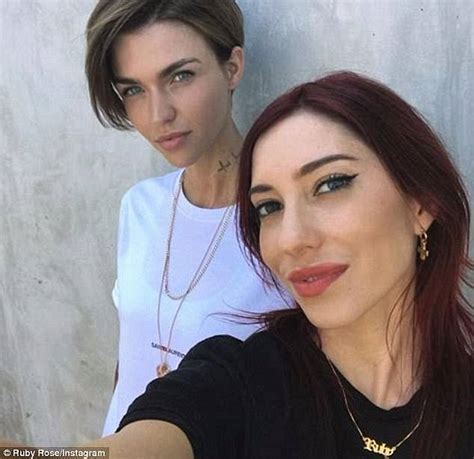 Ruby Rose Deletes Photos Of Girlfriend Jessica Origliasso Daily Mail