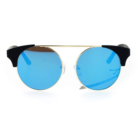 womens hippie round circle lens cat eye fashion retro sunglasses ebay