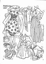 Paper Dolls Printable Adult Vintage Book Coloring Pages Pattern Ventura Charles Books Google Fashion Picasa Web sketch template