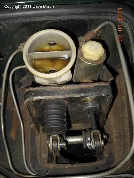 swapping single cir for dual cir brake master cylinder mgb and gt forum mg experience forums