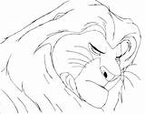 Mufasa Lion Coloring King Pages Drawing Nala Colouring Color Printable Getcolorings Simba Library Paintingvalley Kids Print Comments sketch template
