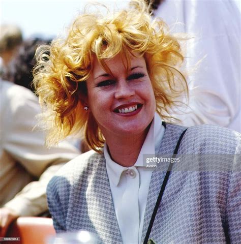American Actress Melanie Griffith At The 1988 Cannes Film Festival