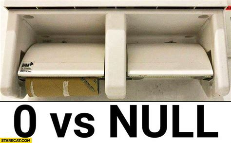 null explained   toilet paper roll programming starecatcom
