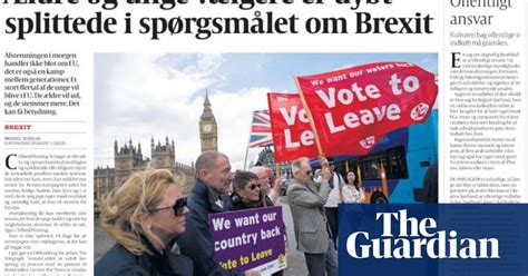 newspapers covered brexit  pictures politics  guardian