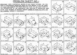 Orthographic Worksheets Isometric Worksheet Projection Sponsored sketch template
