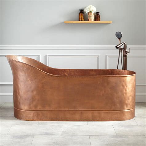 copper slipper tub custom copper