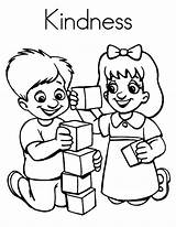 Kindness Friendship Colorear Colouring Bullying Bestcoloringpagesforkids Designlooter Hjemme Begynner sketch template