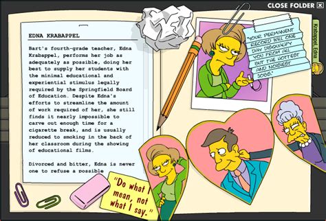 Edna Krabappel Wikisimpsons The Simpsons Wiki
