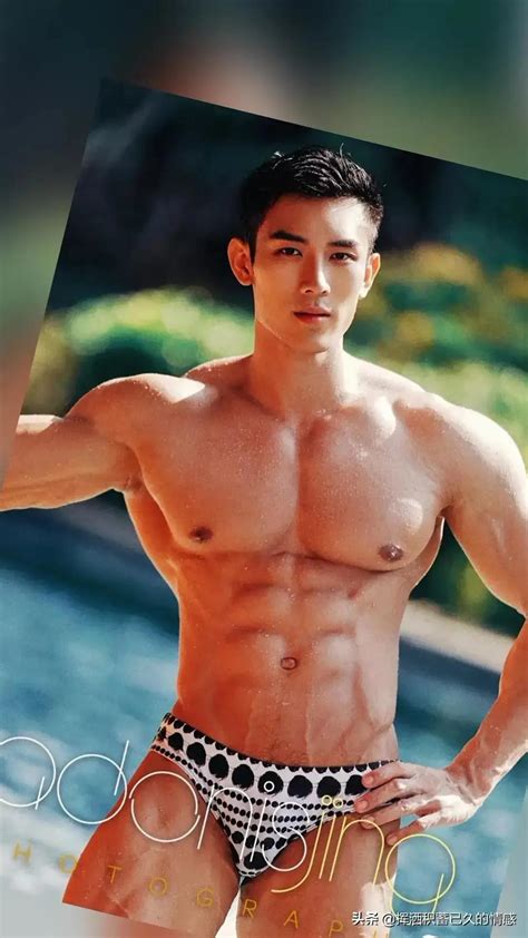 lu heng sunny  handsome fitness boy inews