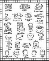 Ingles Inglés Alimentos Squidoo Saludables sketch template