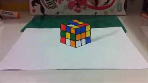 desenho cubo magico 3d youtube