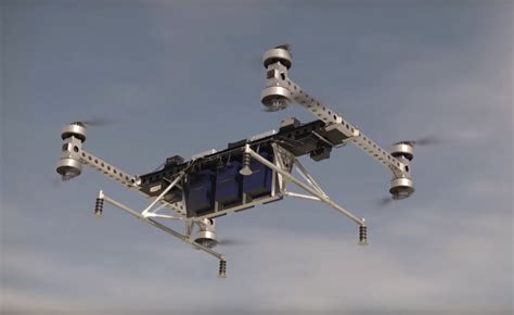boeings prototype drone  carry  lbs  cargo techcrunch