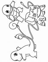 Squirtle Pikachu Getdrawings Kleurplaten Kleurplaat sketch template
