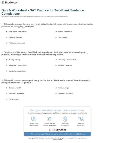 sat english practice worksheets db excelcom