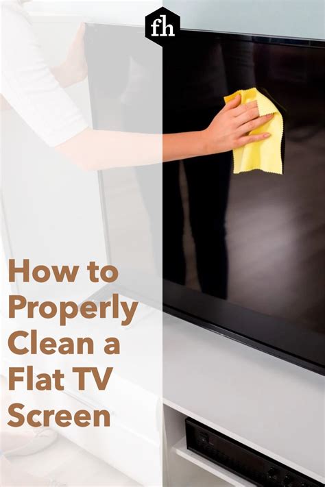 properly clean  flat tv screen   cleaning tv screen