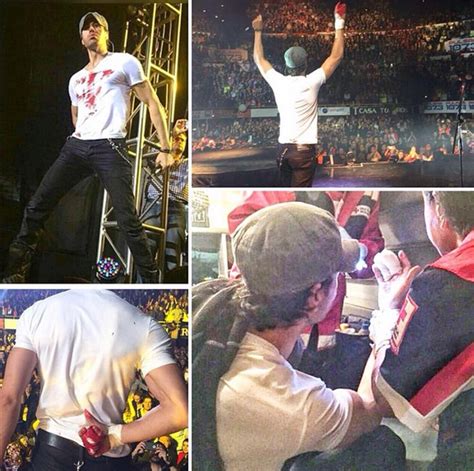 case  drone usage  overwhelming  enrique iglesias concert  stopped  register