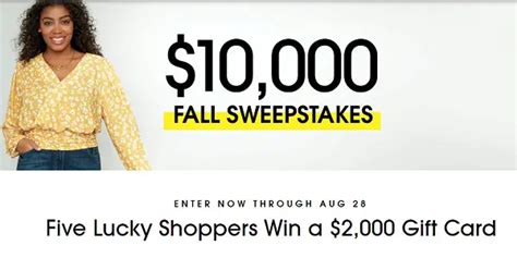 tanger outlets gift card giveaway win  shopping spree  winners sweepstakesbible