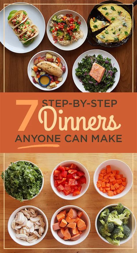 beginner dinners  teach    cook    easy