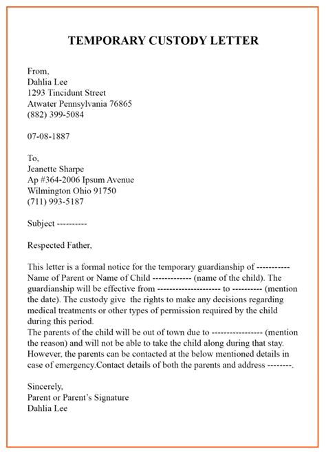 sample character reference letter  court child custody character