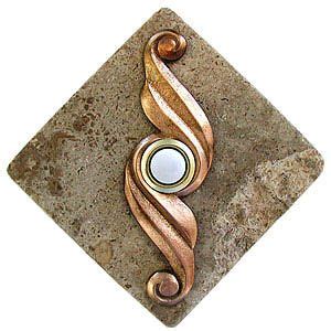 unique doorbell buttons artistic curl design doorbell button unique door bells bronze