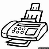 Fax Machine Coloring Clipart Pages Online Inventions Great Clip Gif Clipartmag Thecolor sketch template