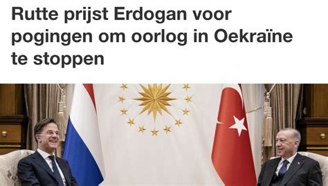 erdogan rutte meeting   dutch press kimdeyir