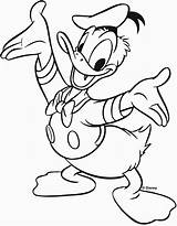 Duck Donald Coloring Pages Baby Kids Cartoon Clipart Mickey Mouse Print Disney Color Drawing Pdf Daisy Getcolorings Choose Board Drawings sketch template