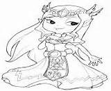 Coloring Pages Zelda Printable Games Legends Cute Info sketch template