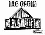 Coloring Sheets Cabin Jpeg Pdf Log Whiteheadmuseum sketch template