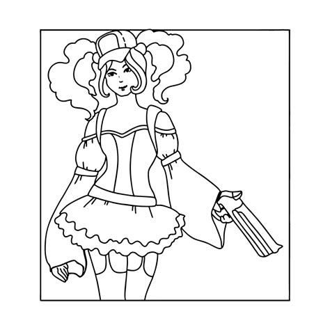 fortnite zoey coloring page   print